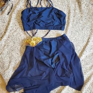 Lyrical dance costume.